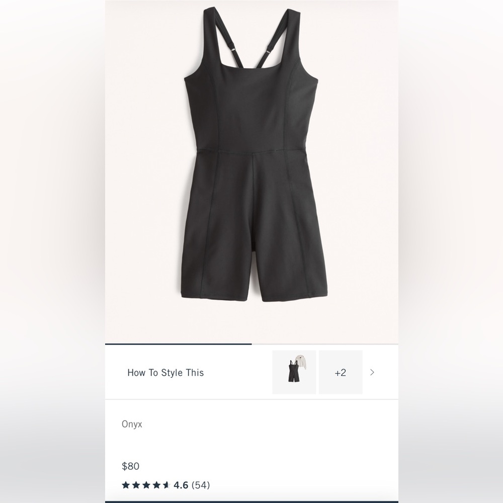 Abercrombie YPB sculptLUX square neck